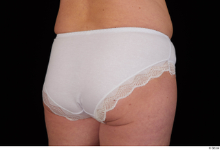 Carly buttock hips underwear white panties 0003.jpg